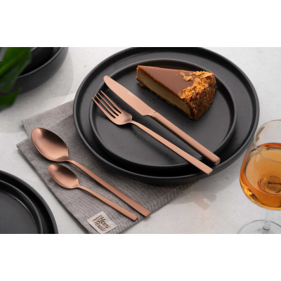 Набір столових приборів Ardesto Black Mars Favola 4 предмета Мідний (AR0704FSC) Вінниця - фото 6