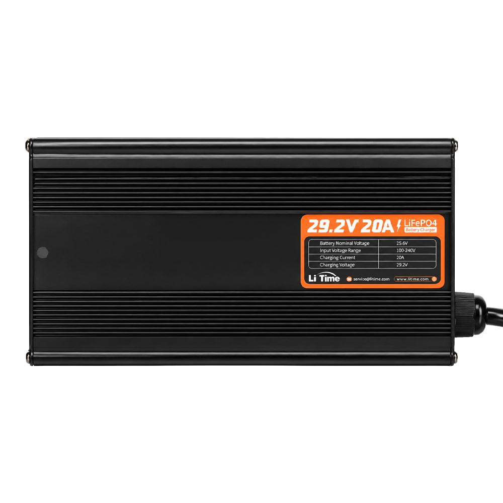 Зарядний пристрій для акумуляторних батарей LiFePO4 29.2V/20A LiTime L24V20A-BCHA-X (44-00539) Киев - изображение 9