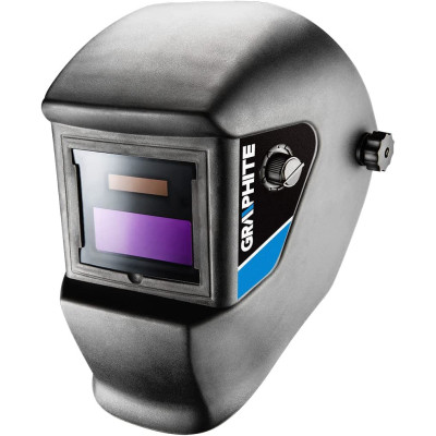 Маска сварщика Graphite автозатемнение, 1/15000 сек, два датчики дуги, регулировка с (56H822) Винница - изображение 1