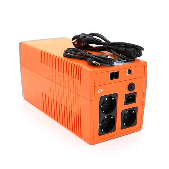 ДБЖ MAKELSAN Lion1500VA (900W) Standby-L, LCD, 170-280VAC, AVR 1st, 3xSCHUKO socket, 2x12V9Ah, Plastic Case ( 150 х 353 х 162 ) Київ