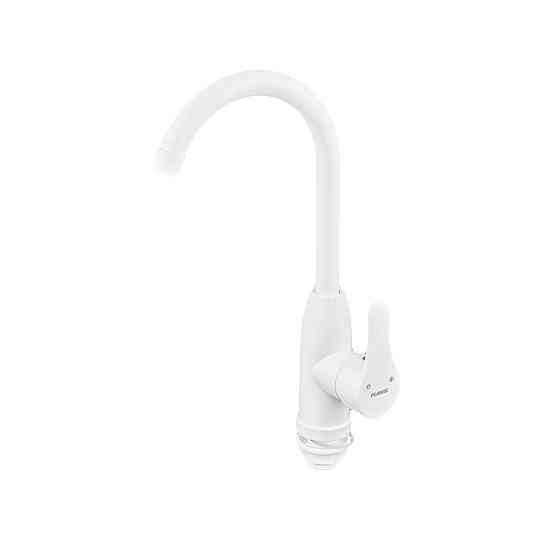 Смеситель для кухни Plamix Diego-011-B White (без подвода) (PM0658) Киев