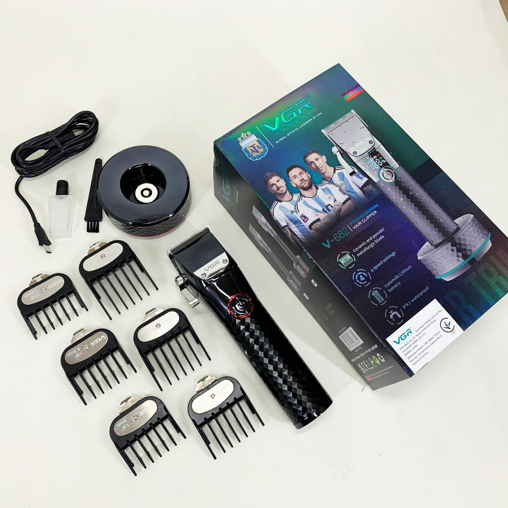 Машинки для стрижки професійні машини VGR V-682, Перукарські машинки професійні, Тример бездротовий NK-59 Івано-Франківськ - фото 7