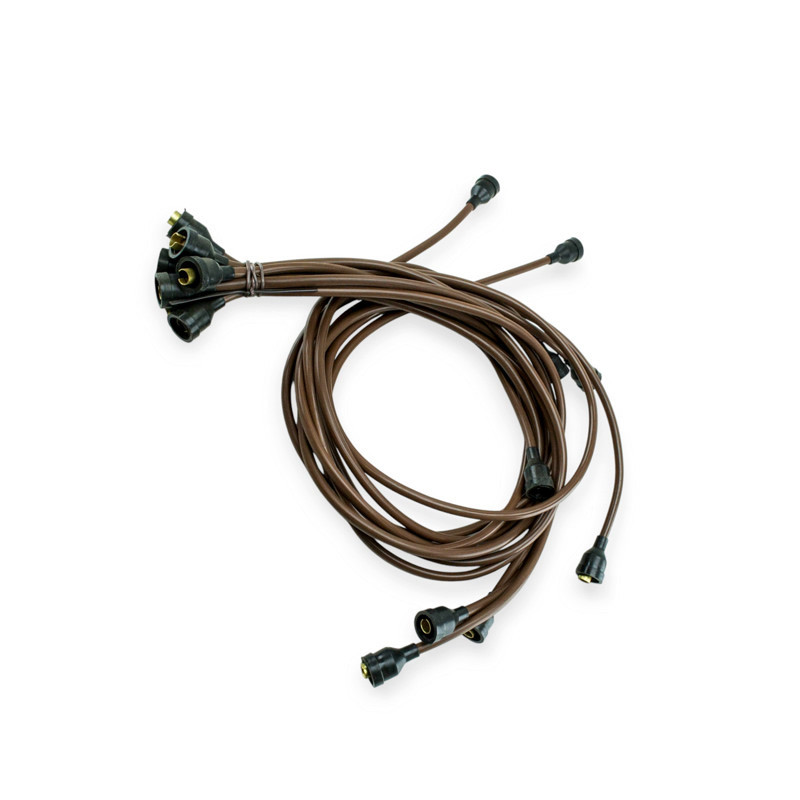 Провід ЗІЛ 130 багатожильні коричневі високовольтні Мукачево - фото 1