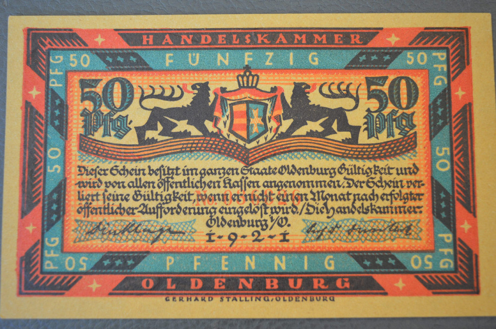 Німеччина. Нотгельд. 50 Pf ( 13 ) Полтава - фото 1