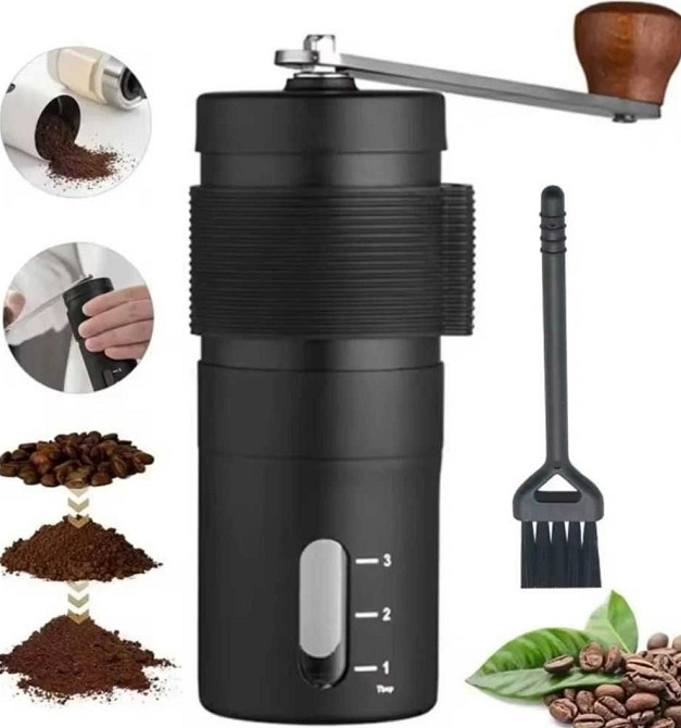 Кавомолка ручна, Кавомолка з керамічними жорнами Київ - фото 4