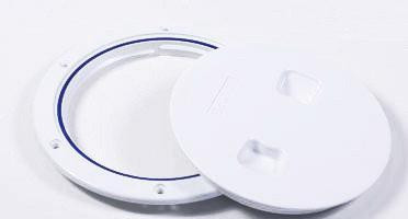 Інспекційний Лючок Білий Діаметр 10См для човнів яхт катерів Київ - фото 1