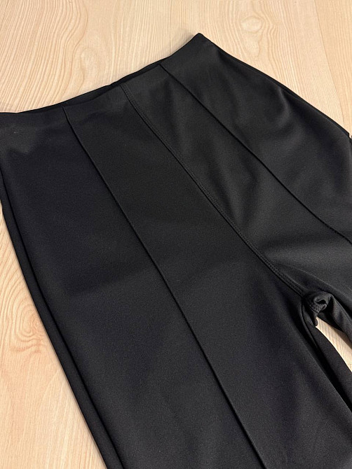 Лосины женские A-N 1722 со стрелкой высокая посадка черные, черный, S Киев - изображение 6