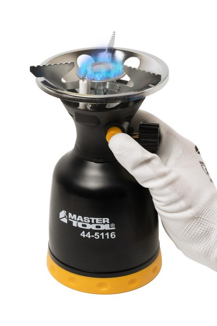 MASTERTOOL Примус газовий MASTERTOOL п'єзопідпал 2.16 кВт 154.3 г/год 44-5116 Коломия - фото 8