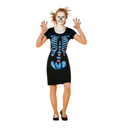 Плаття на Хеловін жіноче чорно-блакитний M Київ