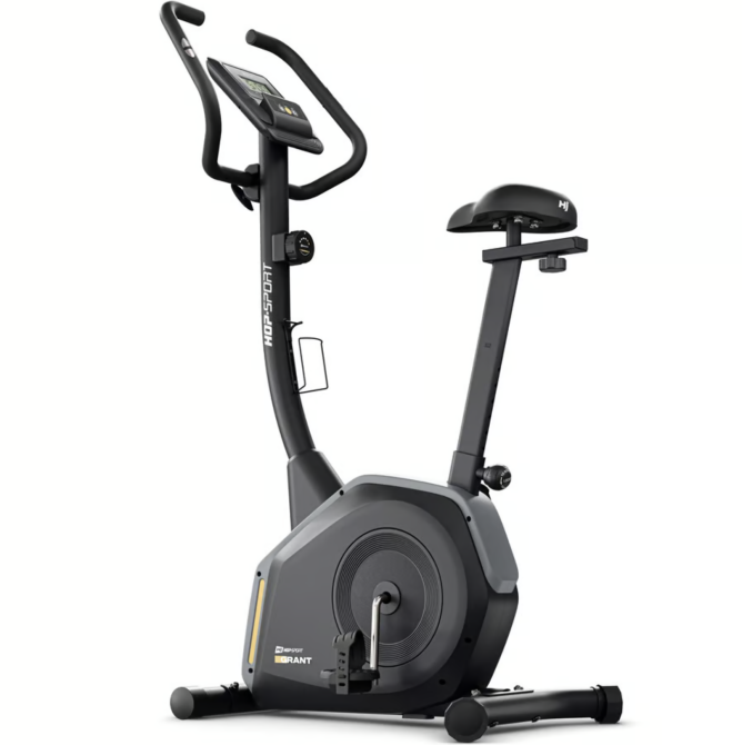 Велотренажер Hop-Sport HS-4000H Grant черно-золотистый Киев - изображение 1