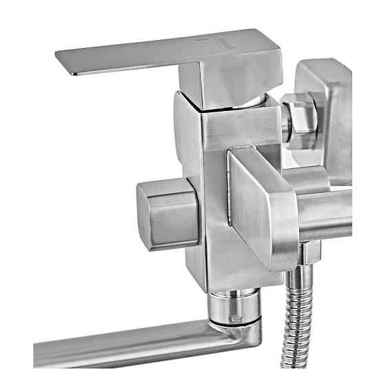 Змішувач для ванни Armata Kub-006 Euro з нержавіючої сталі CH6492 Харків