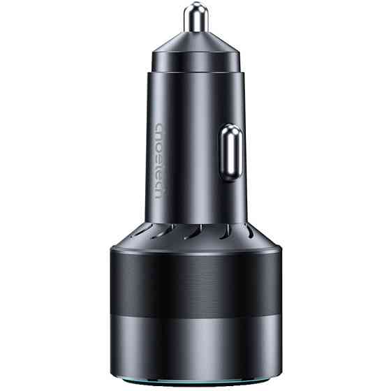 Автозарядка 2xUSB 63W (USB-C+USB-A) PD45W+QC3.018W чорна Choetech Винница