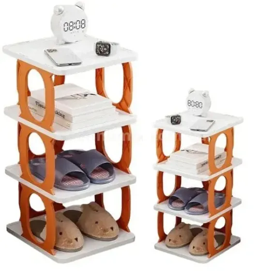 Полка для обуви и вещей на 3 яруса Shoe rack Коломия
