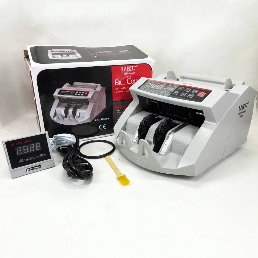 Купюросчетная машина для денег Bill Counter UKC MG-2089, Автоматический счетчик купюр NE-65 Киев - изображение 3