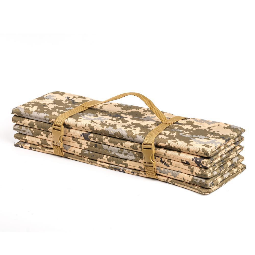 Тактичний каремат гармошка Ranger 180х60х1.2 см Б6577 Піксель Київ - фото 6