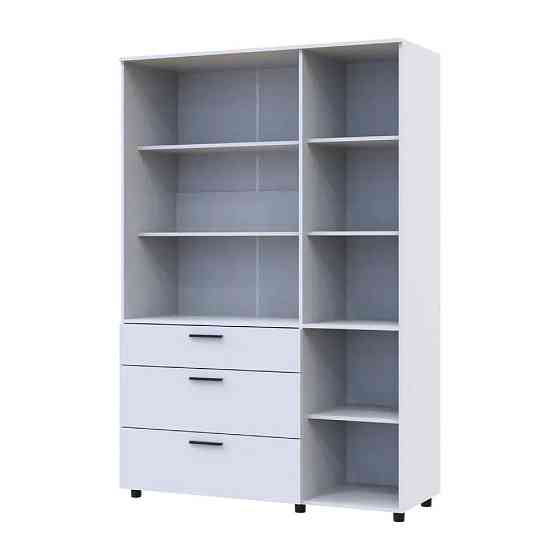 Шафа для одягу Doros Торн Білий 3 ДСП/3Ш (полиці) 135х51.6х200 (DRS-012056) Львів