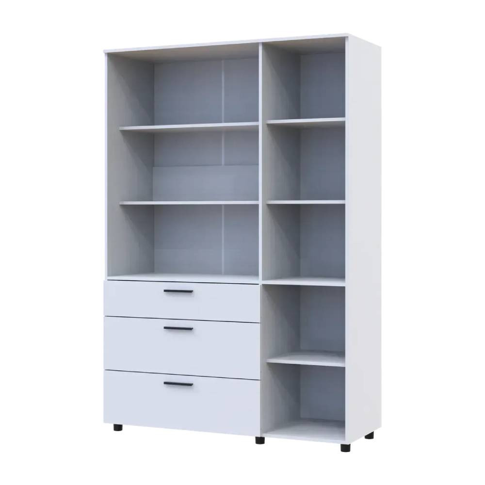 Шафа для одягу Doros Торн Білий 3 ДСП/3Ш (полиці) 135х51.6х200 (DRS-012056) Львів - фото 6