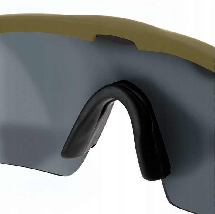 Тактичні Окуляри захисні з 2 змінними лінзами + чохол Swisseye "NightHawk" (40292) Coyote Нововолинськ - фото 7