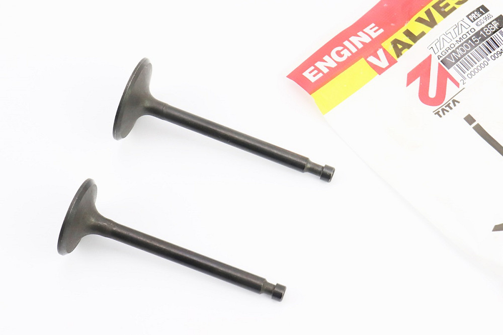 Клапан впускний (h-86; D-35; d-6,5), випускний (h-85; D-31; d-6,5) к-кт 2шт 182F/188F Київ - фото 1