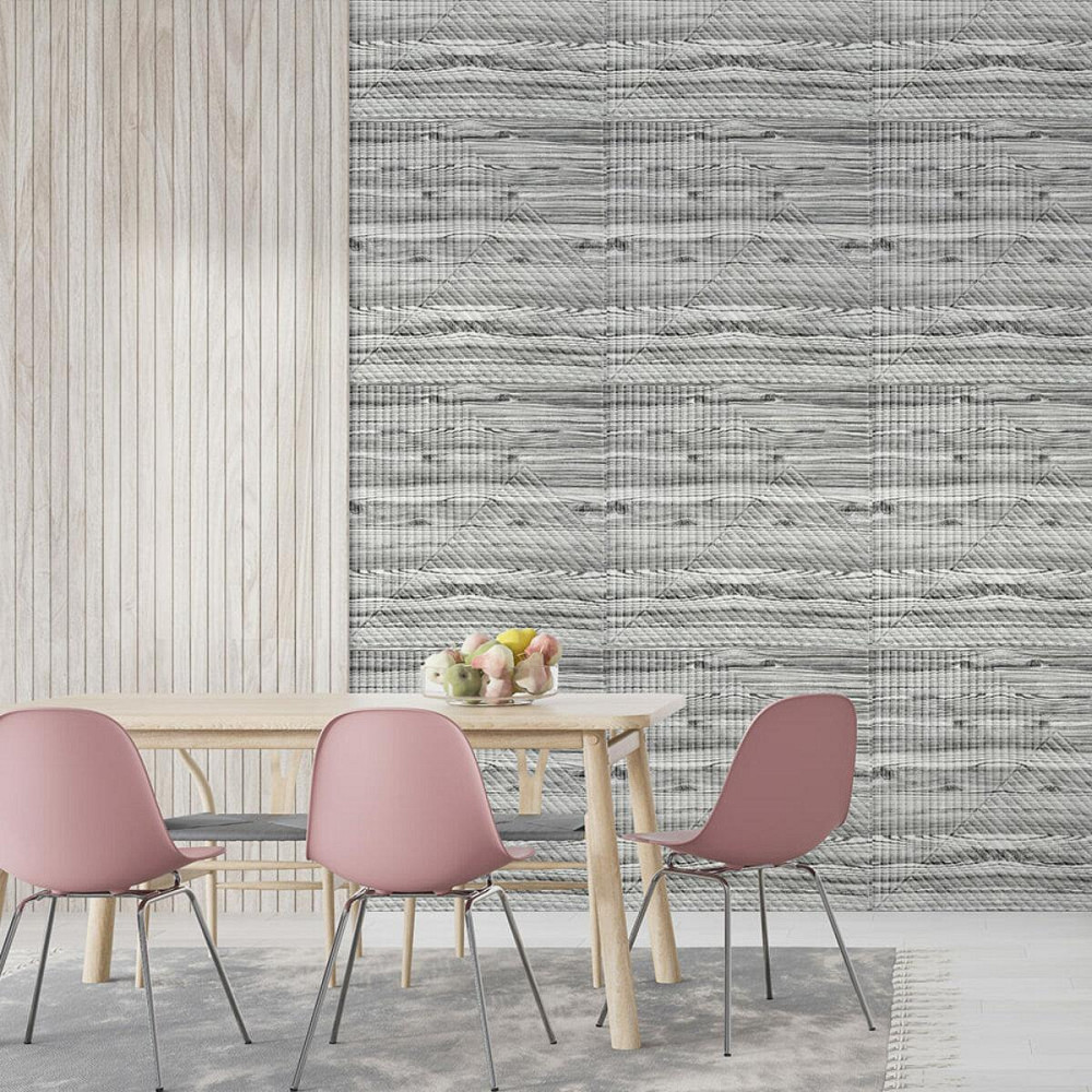 Декоративная 3D панель Бамбук Дерево Зебра, самоклеящаяся Киев - изображение 5