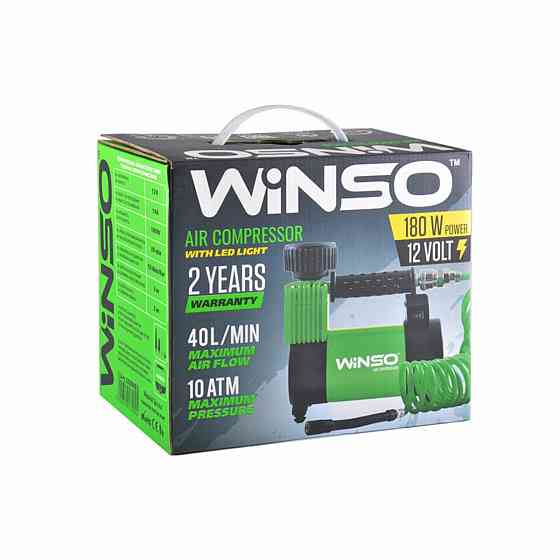 Компрессор автомобильный Winso, LED-фонарь Дніпро