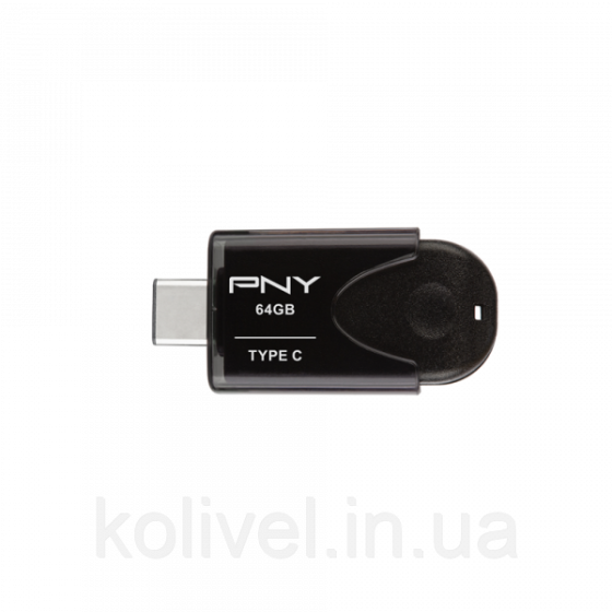 USB Flash PNY 64 GB Elite Type-C USB 3.1, Retail (FD64GATT4TC31K-EF) Киев