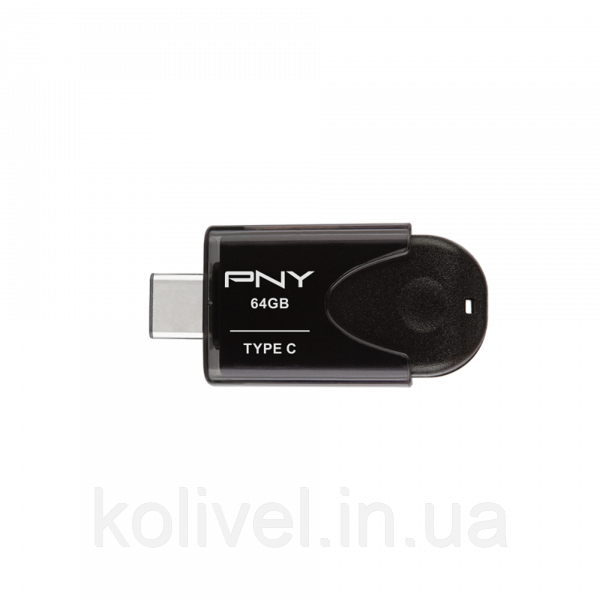 USB Flash PNY 64 GB Elite Type-C USB 3.1, Retail (FD64GATT4TC31K-EF) Киев - изображение 4