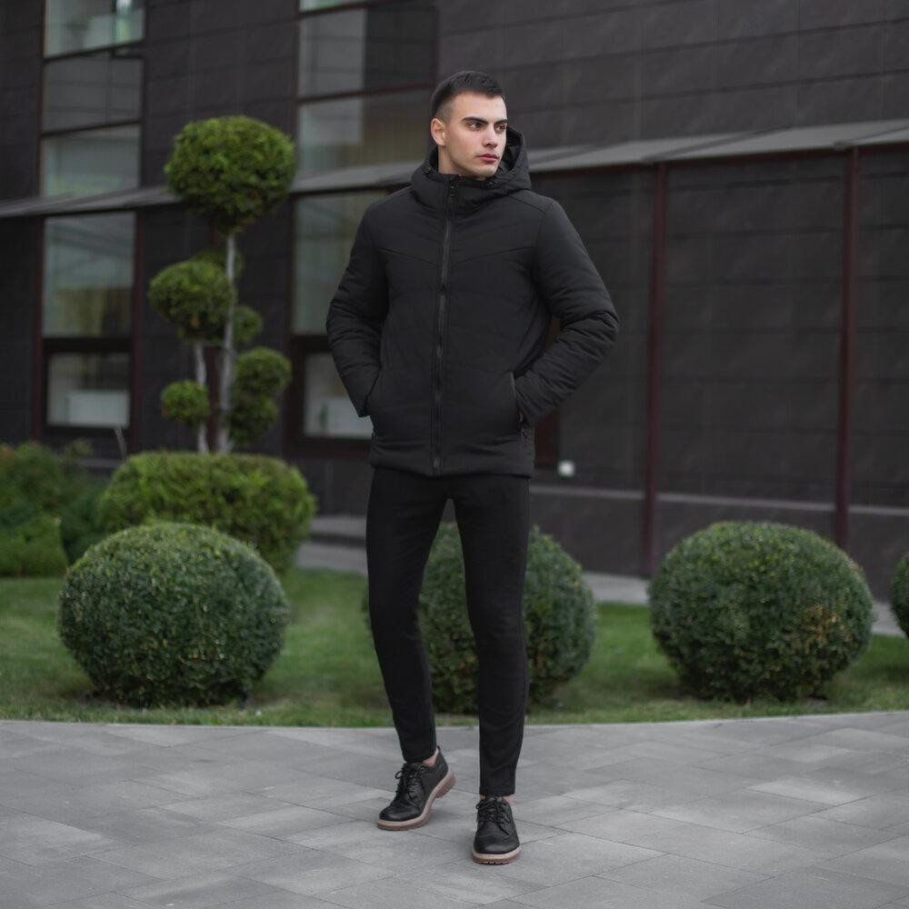 Чоловіча зимова Куртка з капюшоном Pobedov Winter Jacket Dzen Київ - фото 10