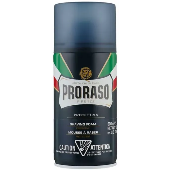 Пена для бритья с экстрактом алоэ Proraso shave protective foam 300 ml Львов