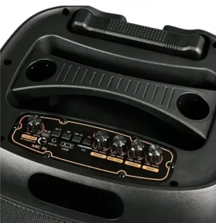 ZQS12148 Портативна Bluetooth колонка, 2 мікрофони, пульт ДК, музика вдома та на вулиці Одеса