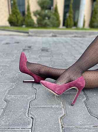 Nivelle Туфлі жіночі NIVELLE бордові замша натуральна каблук 11см 37р. (1740/10502-10512) Коломыя