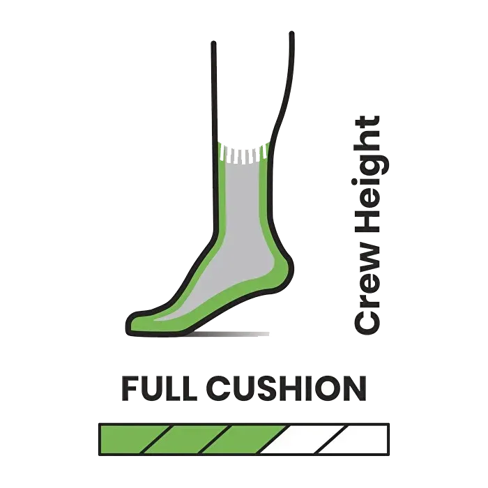 Шкарпетки Smartwool Classic Hike Full Cushion Crew сірий 38-41 (р) Запоріжжя - фото 2