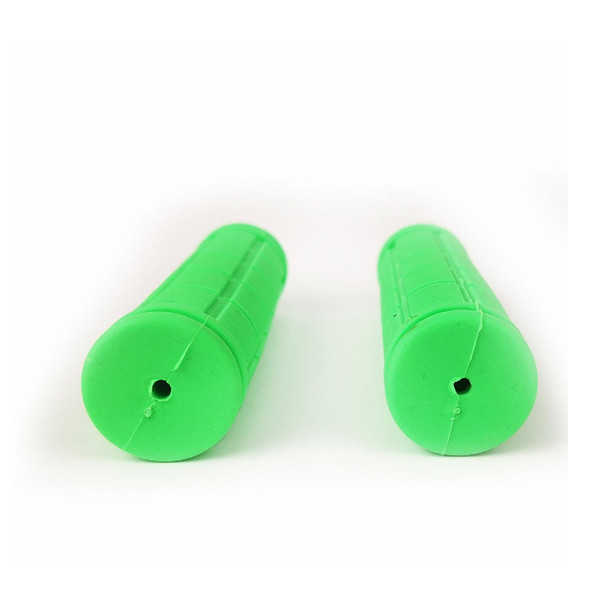 Грипсы ручки на велосипед 120 мм силиконовые Салатовые Бровары - изображение 2