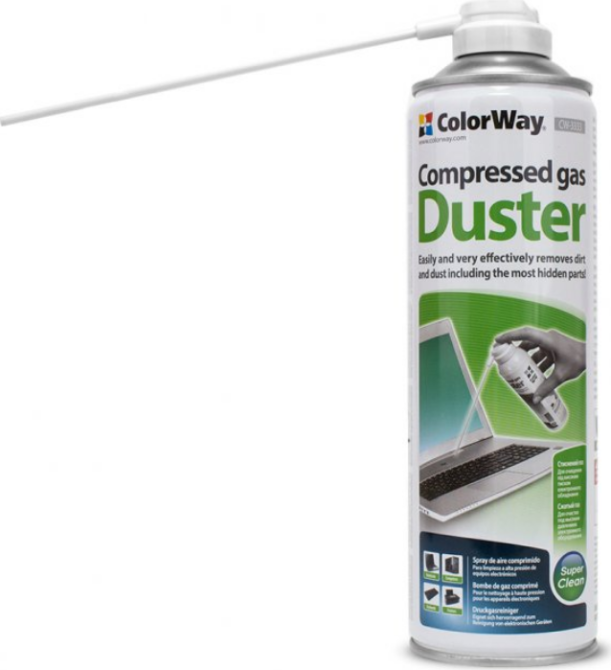 Очисне стиснене повітря для оргтехніки 500мл ColorWay CW-3333 Житомир - фото 2