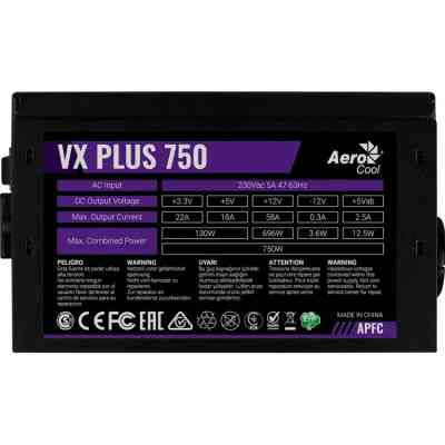 Блок живлення AeroCool 750W VX Plus 750 (ACPN-VS75AEY.11) Вінниця