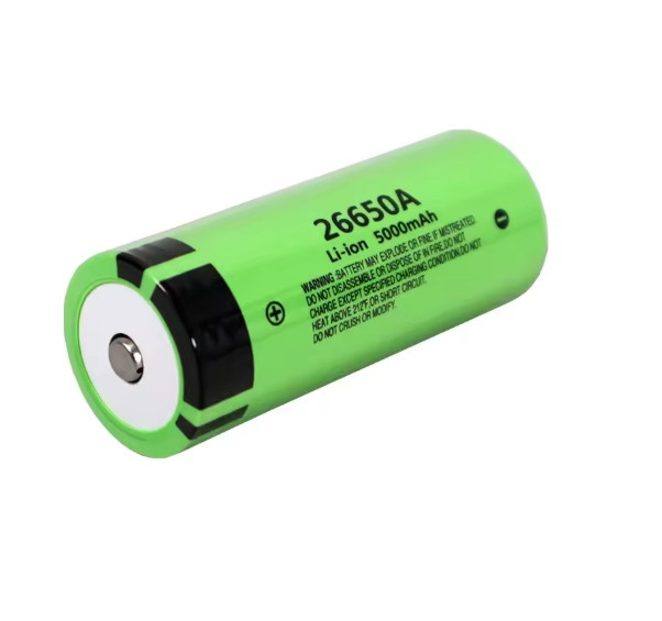 Аккумулятор 26650 VariCore Li-ion 5000mAh 3/7V (26650A) JT 20A высокотоковый Зеленый Винница - изображение 1