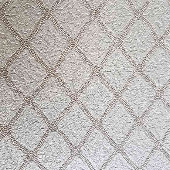 Обои метровые винил на флизелине Decowall Retro полоски фигуры сеткой структурные бежевые на молочном Киев