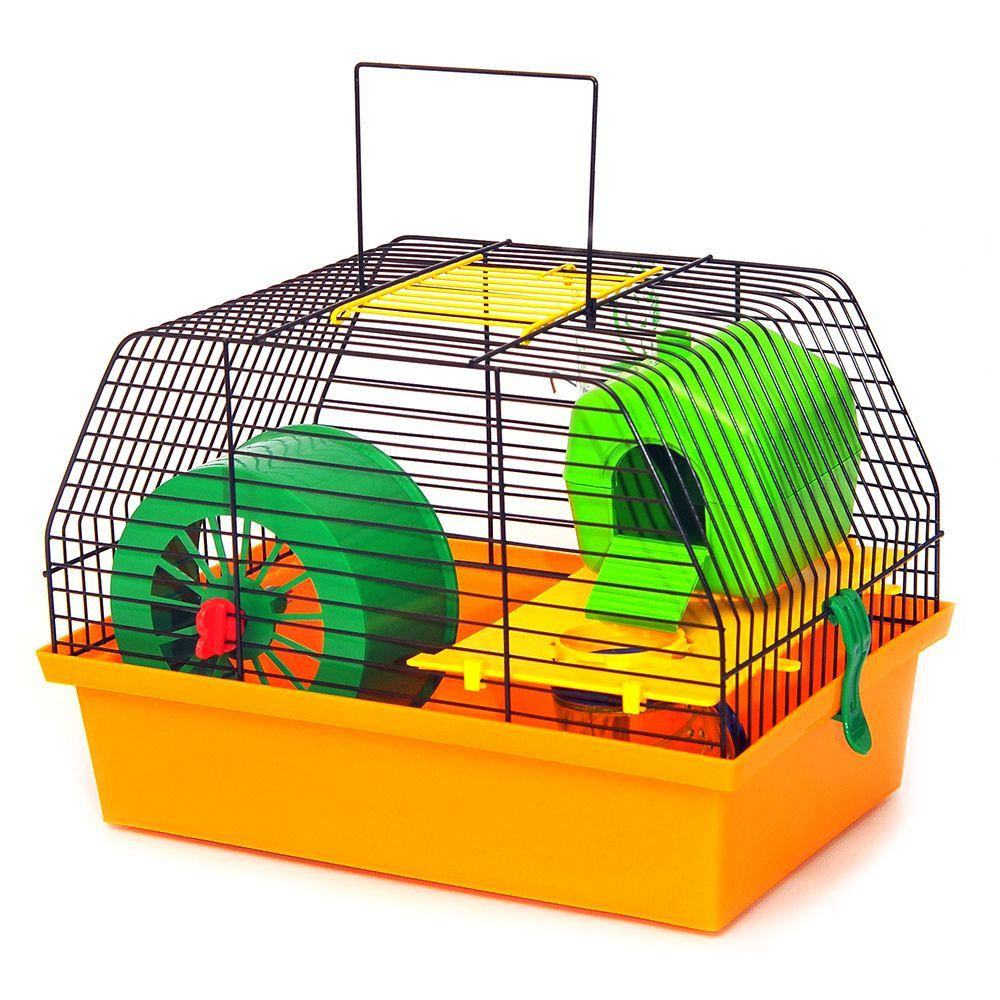 Металева клітка для малих грузунів Вілла Люкс 1 з аксесуарами (33.5 х 22.5 х 22.7 см), Лорі Київ - фото 3