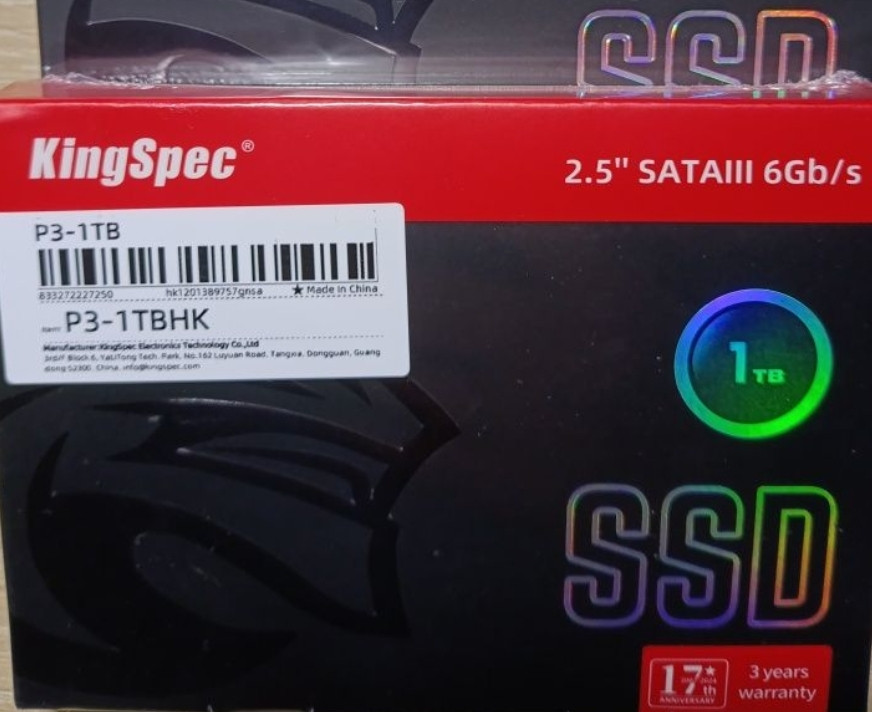 SSD накопитель KingSpec P3-1TB PCle3.0x4LTC. Харьков - изображение 4