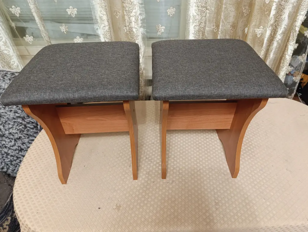 Три табуретки (комплект 3 шт) 35х35х44 см / МС - Ольха Львов - изображение 10