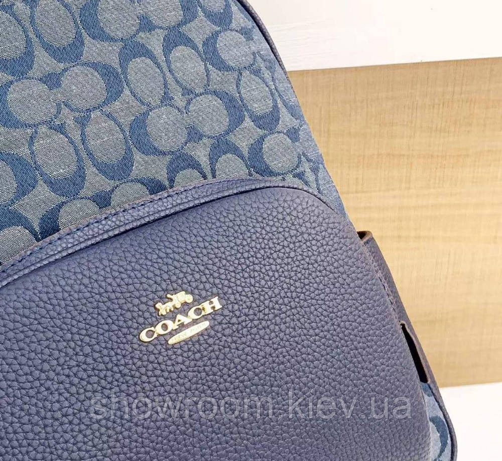 Женский брендовый рюкзак Coach Court (5673) Lux Киев - изображение 5