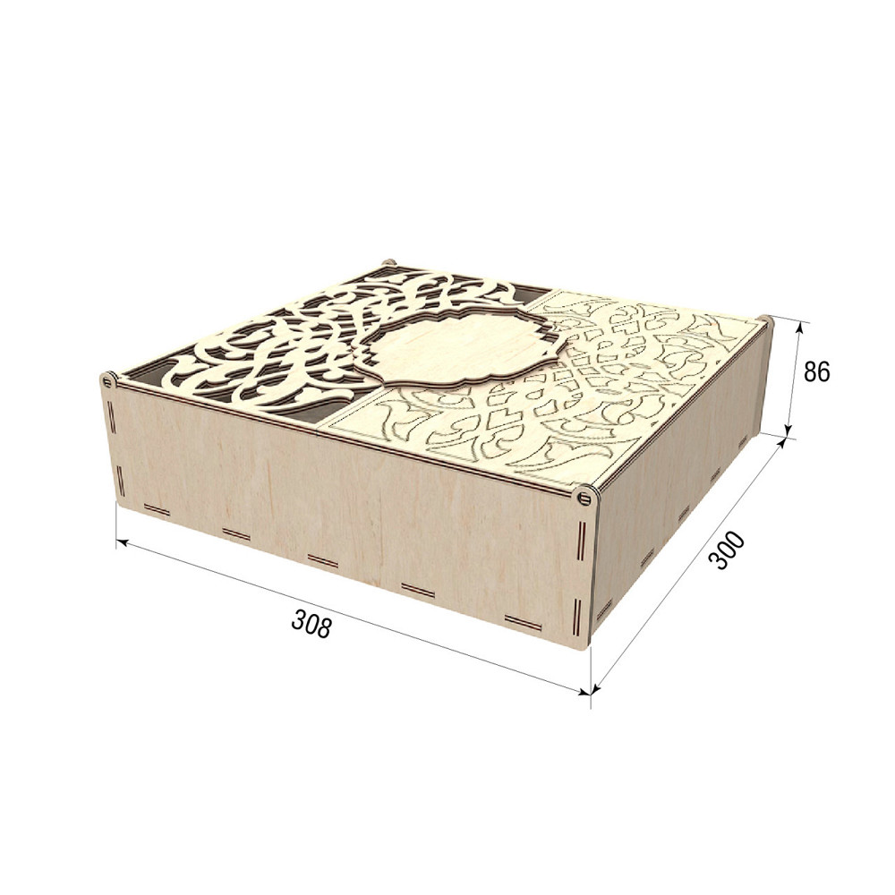 Подарочная коробка EKOSTAR 308х300х86 Киев - изображение 2