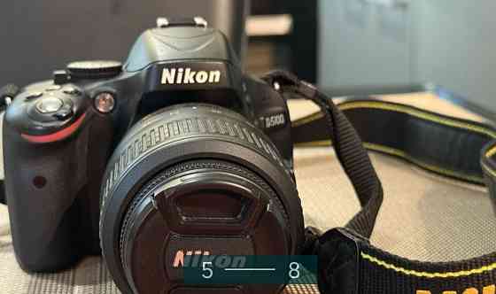 Дзеркальна фотокамера Nikon D5100 з обʼєктивом kit 18-55 Киев