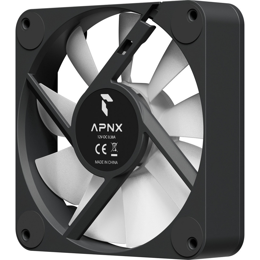 Вентилятор APNX FP1-R 120 ARGB Black - 3 Pack (APF3-PF11267.11) ( 11649 ) Харьков - изображение 3