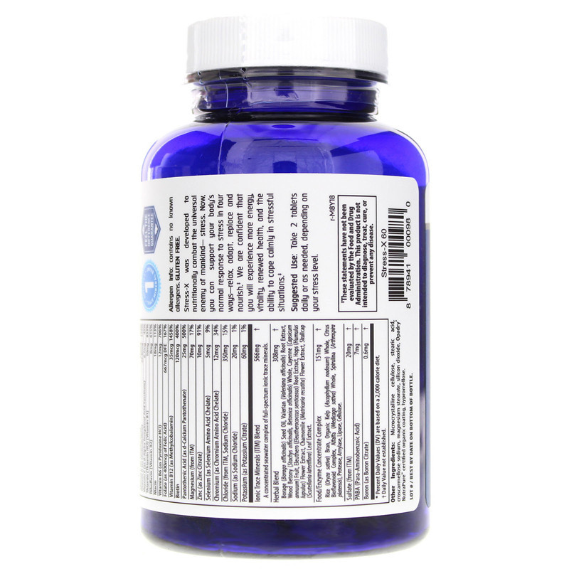 Захист від стресу Trace Minerals Research Stress-X 60 таб Київ - фото 3