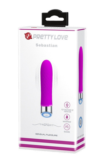 Вібромасажер серії Pretty Love Sebastian Purple, BI-014611 Sex Aura Київ - фото 10