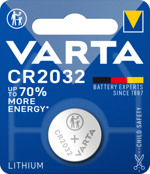 Батарейка VARTA CR 2032 3 В BLI 1 LITHIUM Рівне - фото 1