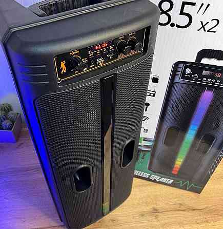 ТОП ПРОДАЖ Колонка Bluetooth Музыкальный центр с Rgb БОЛЬШАЯ. Киев
