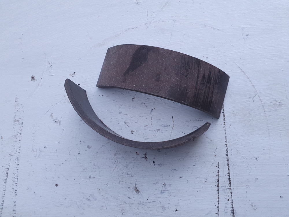 Накладка колодки ручного гальма ГАЗ-21. Харків - фото 1