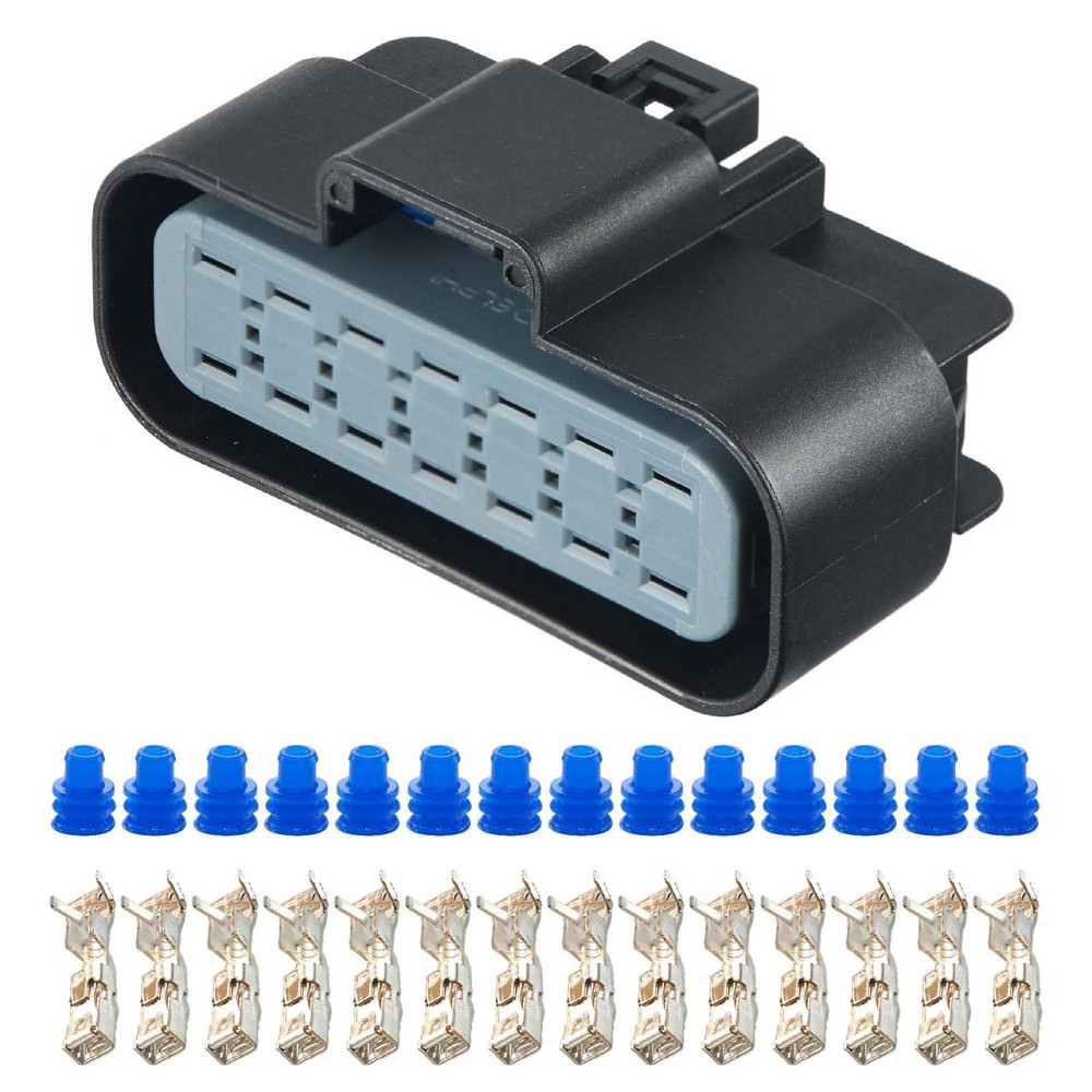 Роз'єм конектор 14-кон., 15326917, APTIV (Delphi) Америка, Корея, Японія, Америка, Buick, Cadillac, Chevrolet, Daewoo, GMC Київ - фото 1